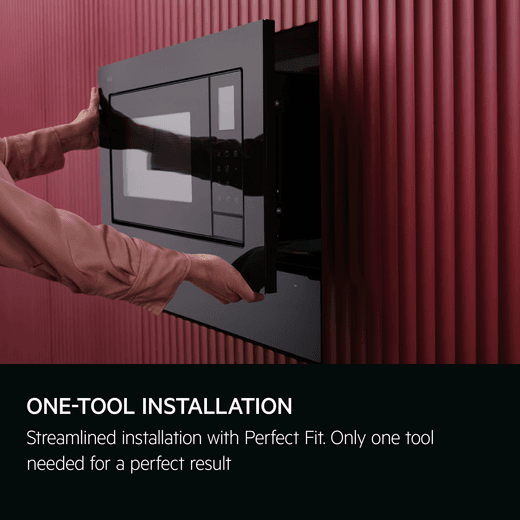 AEG OB6GM261UB Microwave Black - Annotation - One-tool installation