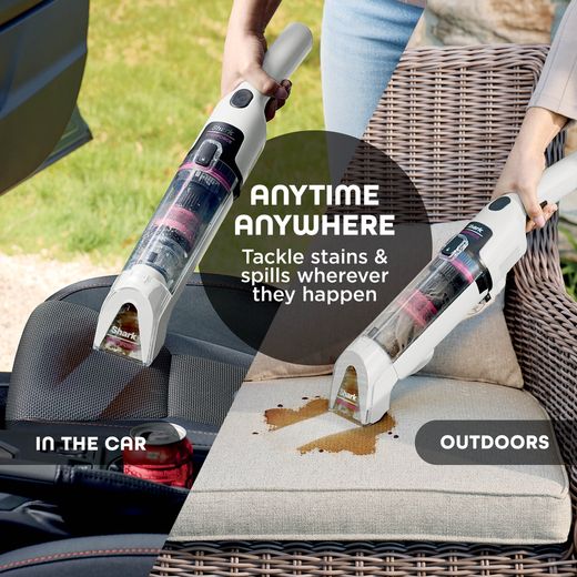 Shark HX100UKT Spot Cleaner White - Annotation - Anytime anywhere shot
