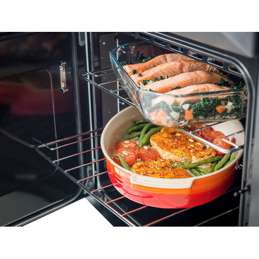 Rangemaster Professional Plus 100cm Electric Range Cooker with Induction Hob - Black