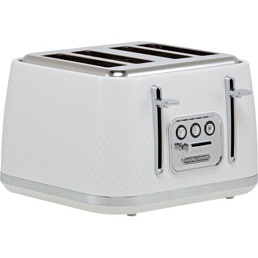 Morphy Richards Verve 243012 4 Slice Toaster - White