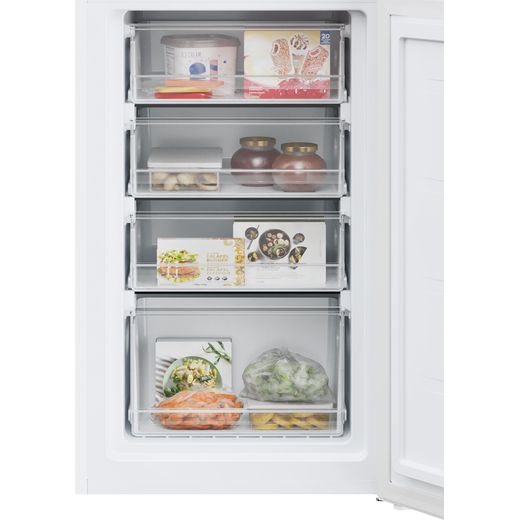 Hoover Fridge Freezer - White  - Close up freezer drawer shot