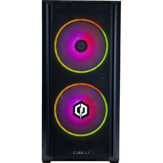 Cyberpower AO22224 2023 - NVIDIA GeForce RTX 4060 Ti Intel Core i5 1tb SSD - Black -Front shot
