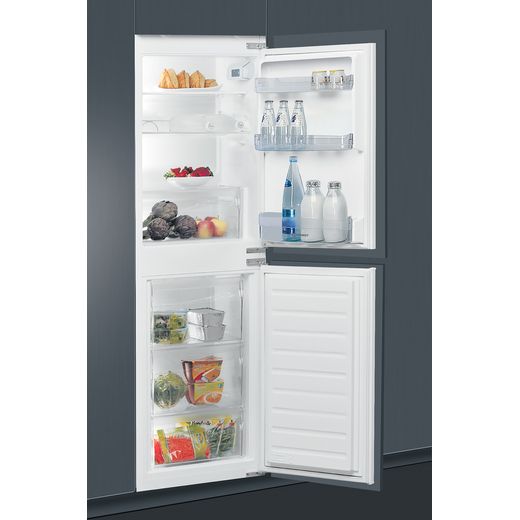 Indesit EIB15050A1D.UK1 Integrated 50/50 Fridge Freezer with Sliding Door Fixing Kit - White - A+ Rated