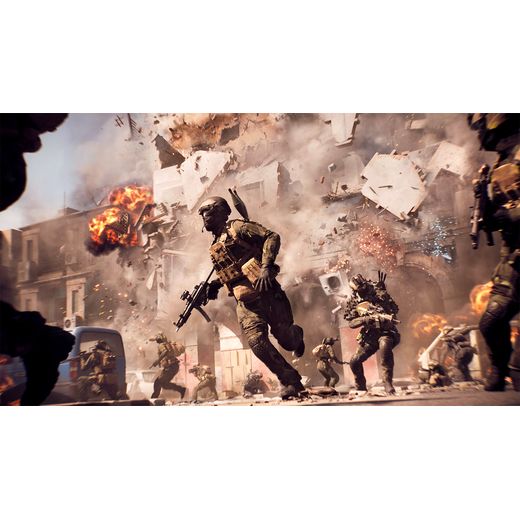 PlayStation 5 (Model Group – Slim) 1TB with Battlefield 6 - White - In game play