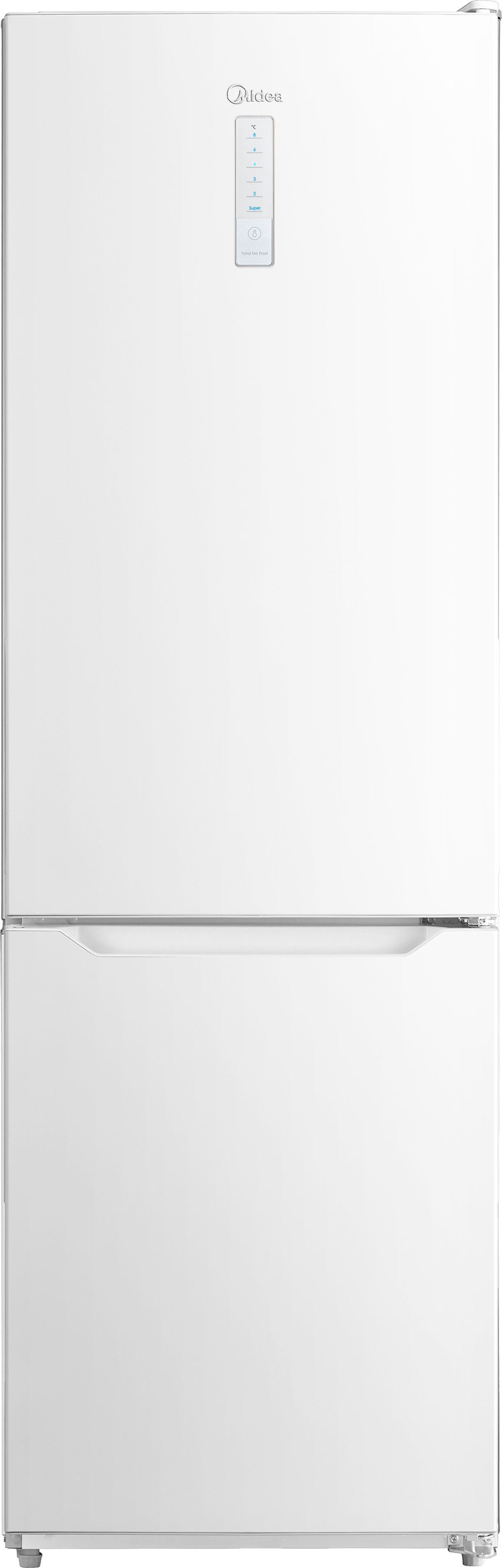 Midea White Fridge Freezer - MDRB424FGD01O - Total No Frost - 310L Capacity - D Rated