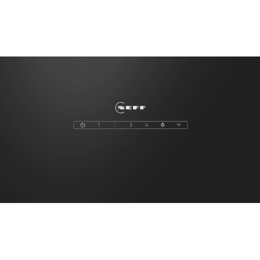 NEFF N50 D85IFN1S0B Chimney Cooker Hood - Black - Control panel