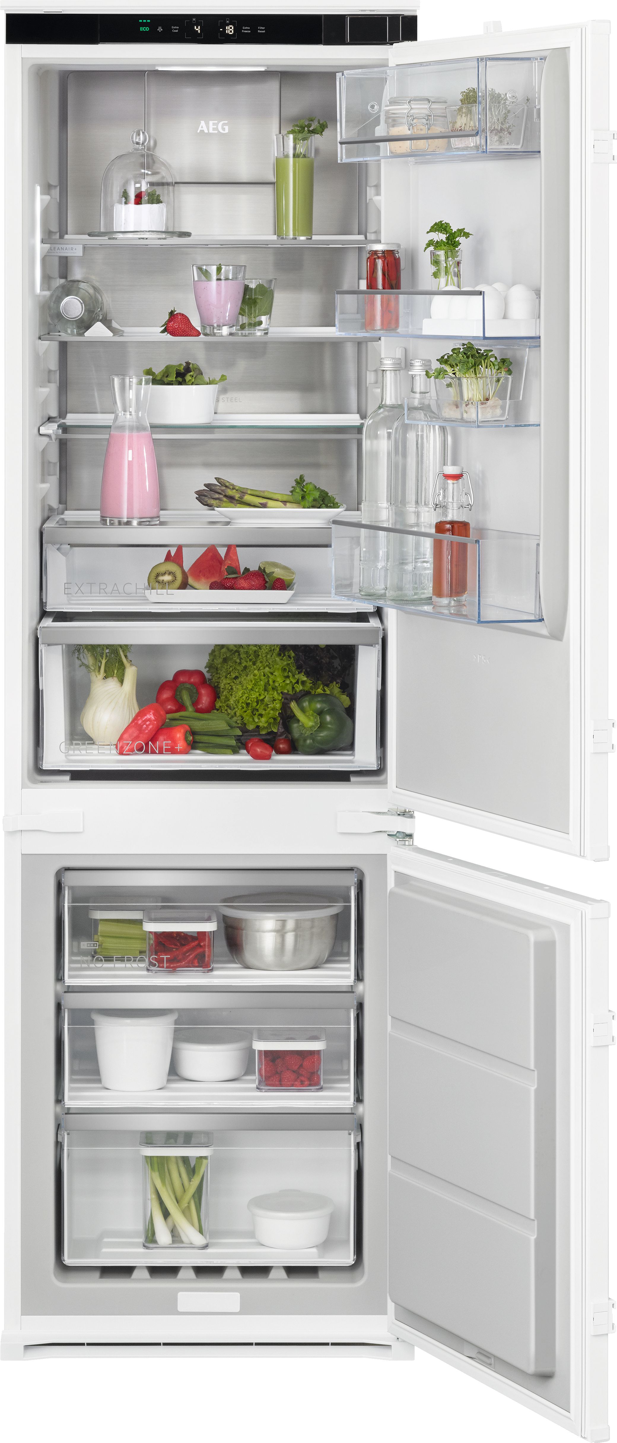 AEG Built-In Fridge Freezer TSC8M181CS 249L White