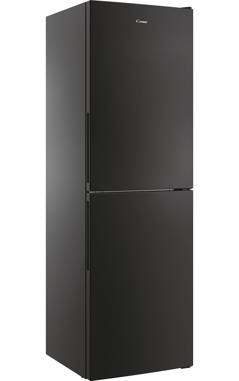 candy chcs517fbwdk 50 50 fridge freezer black f rated