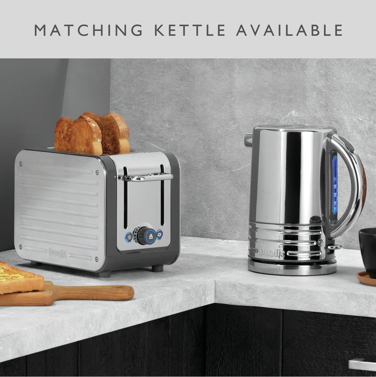 Dualit Architect 2 Slice Toaster — Modern Design