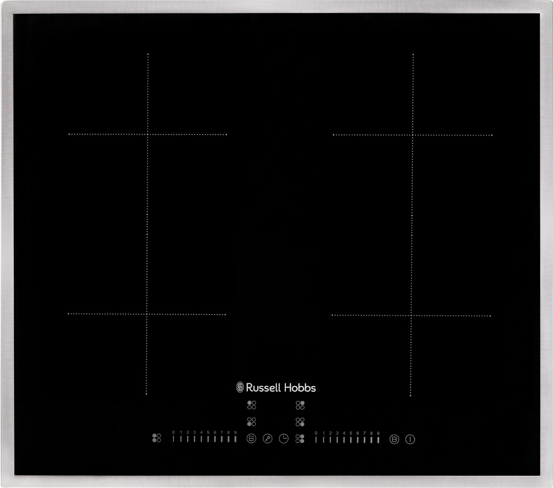 Russell Hobbs - Induction Hob - 4 Zone - 59cm - Black