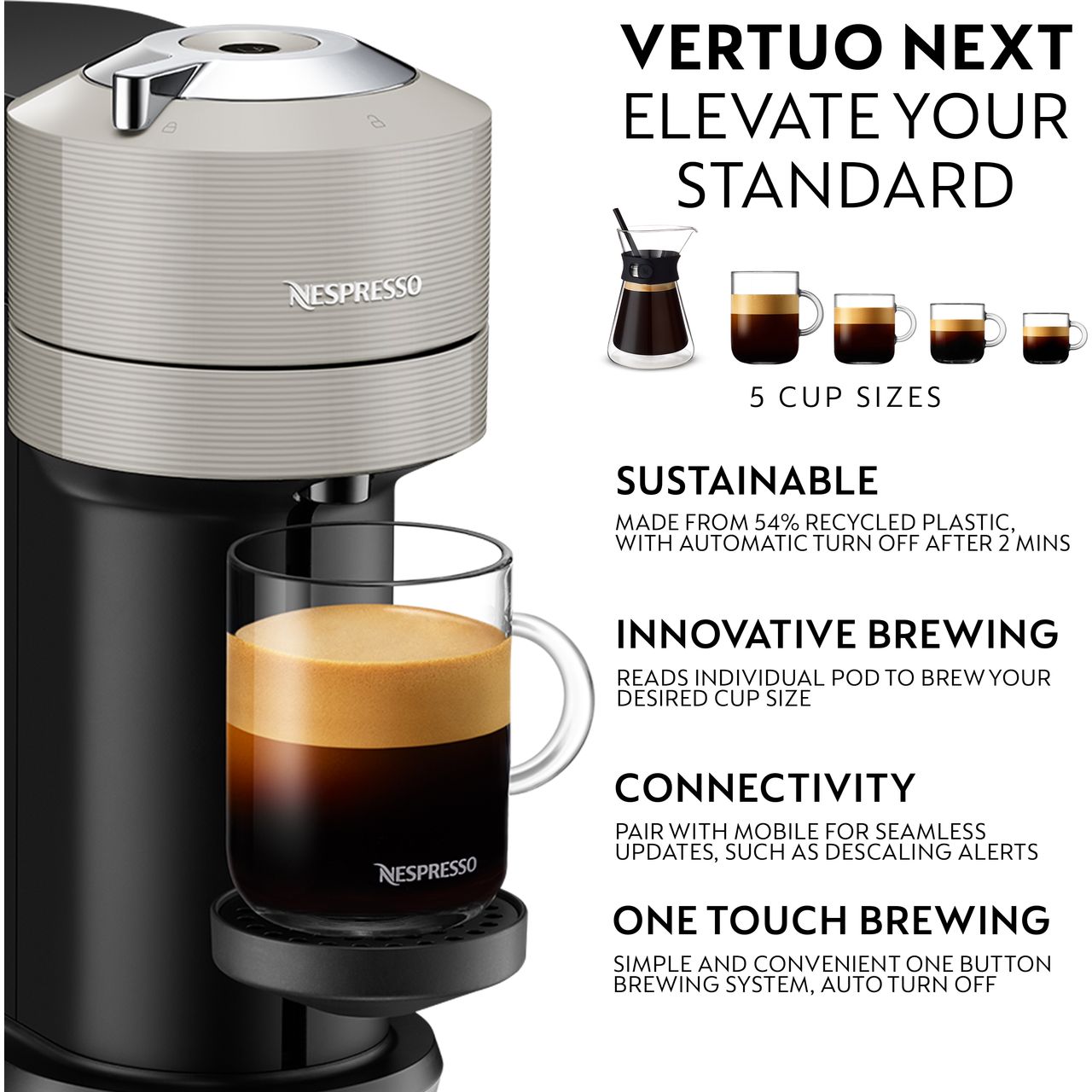 KRUPS NESPRESSO Vertuo Next XN910B40