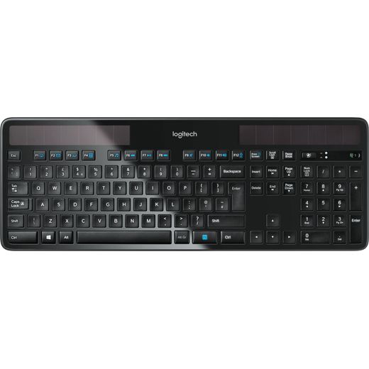 Logitech K750 Wireless USB Keyboard - Black