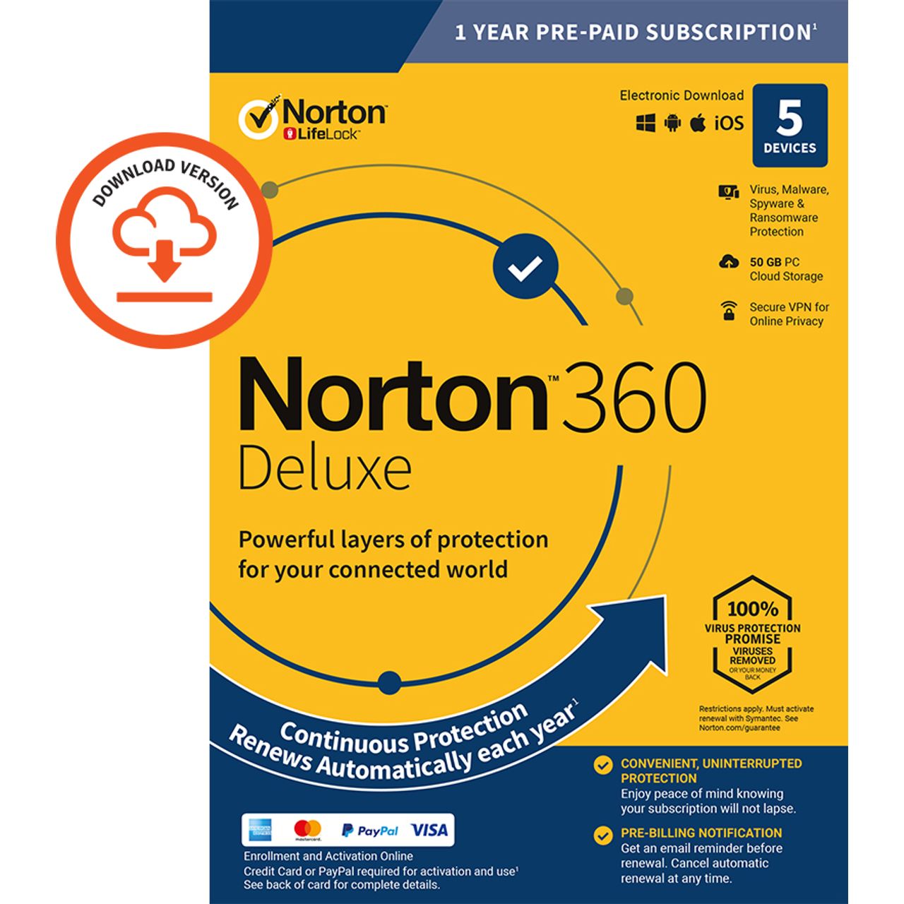 Norton Digital Download for 5 Devices Review