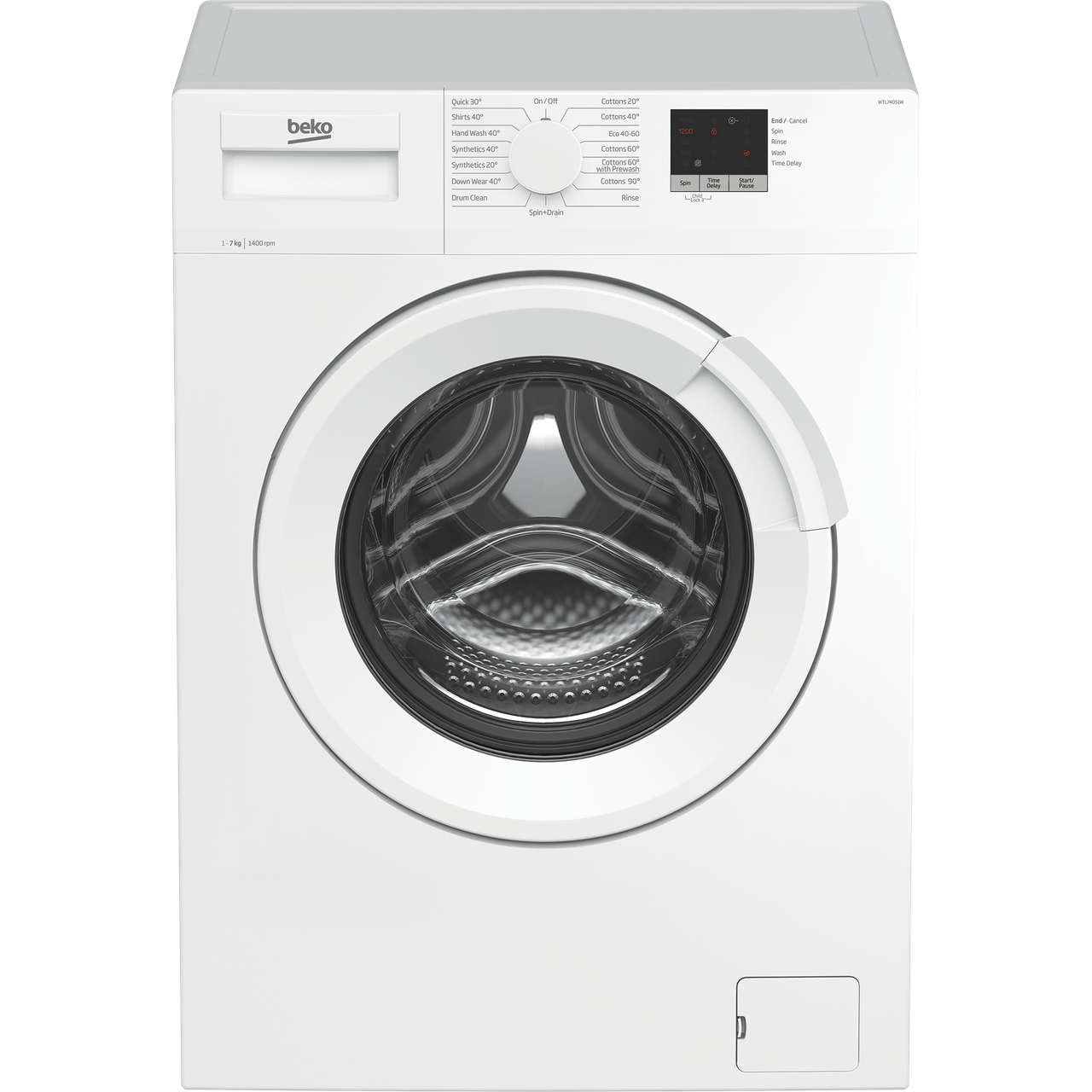 Beko WTL74051W 7Kg Washing Machine with 1400 rpm Review