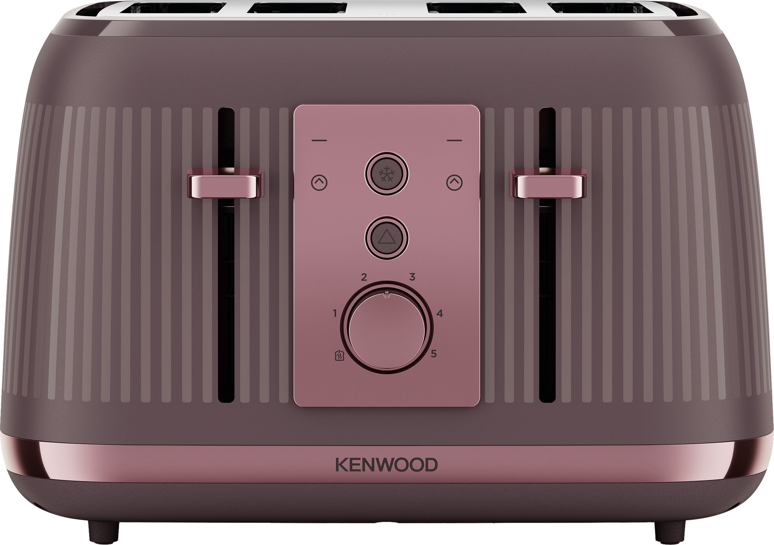 Kenwood 4 Slice Toaster - Purple - Defrost Function