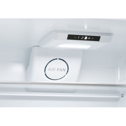 Hoover Integrated Frost Free Fridge Freezer - White - Control panel shot