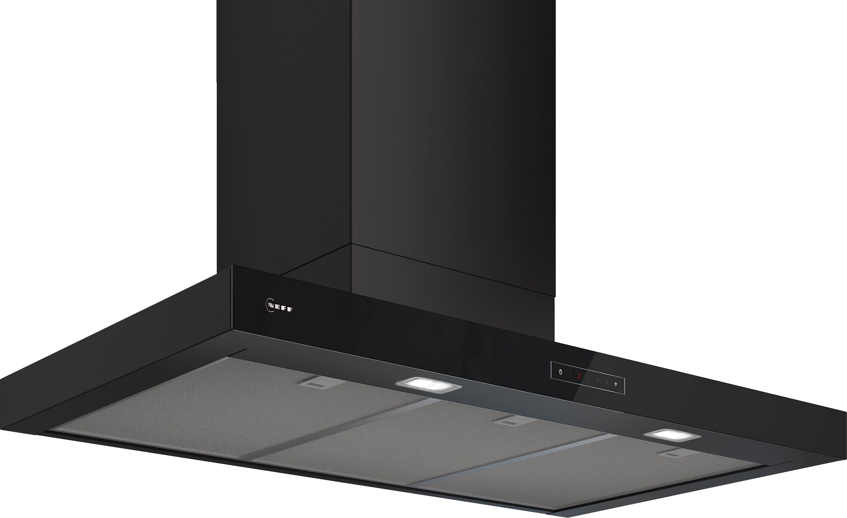 Image of NEFF N70 D97BDN2S0B Cooker Hood - Black, Black