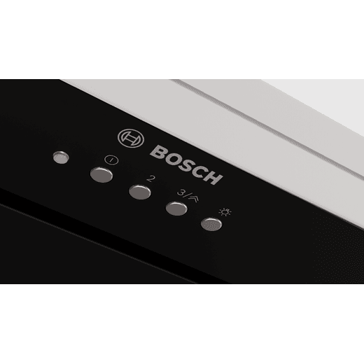 Bosch Series 6 52 cm Cooker Hood - Black - Control panel