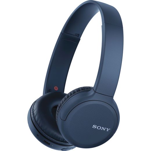 Sony WH-CH510 On-Ear Wireless Bluetooth Headphones - Blue