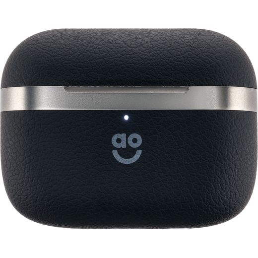 AO Earbuds Wireless Noise Cancelling In-Ear Headphones - Black - Front shot