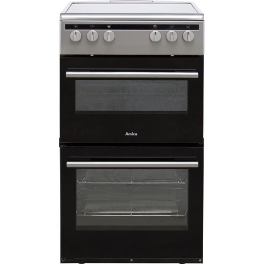 Amica AFC5100SI Electric Cooker - Silver - Needs 9.8KW Electrical Connection