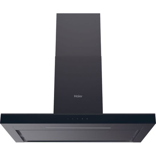 Haier HATS9CBS4B 90cm Chimney Cooker Hood - Black - Undeath shot