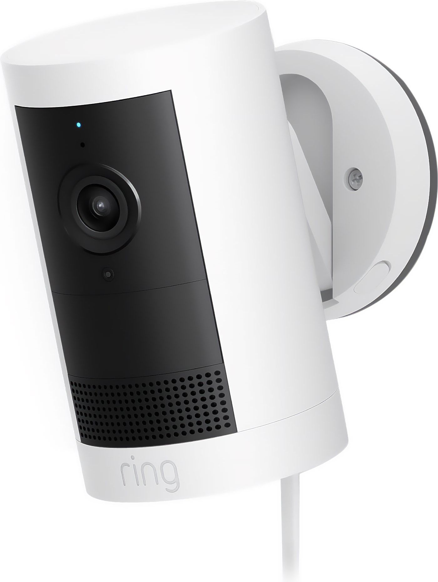 Ring Outdoor Camera Plus - Smart Home Security Camera - 2K Resolution - White