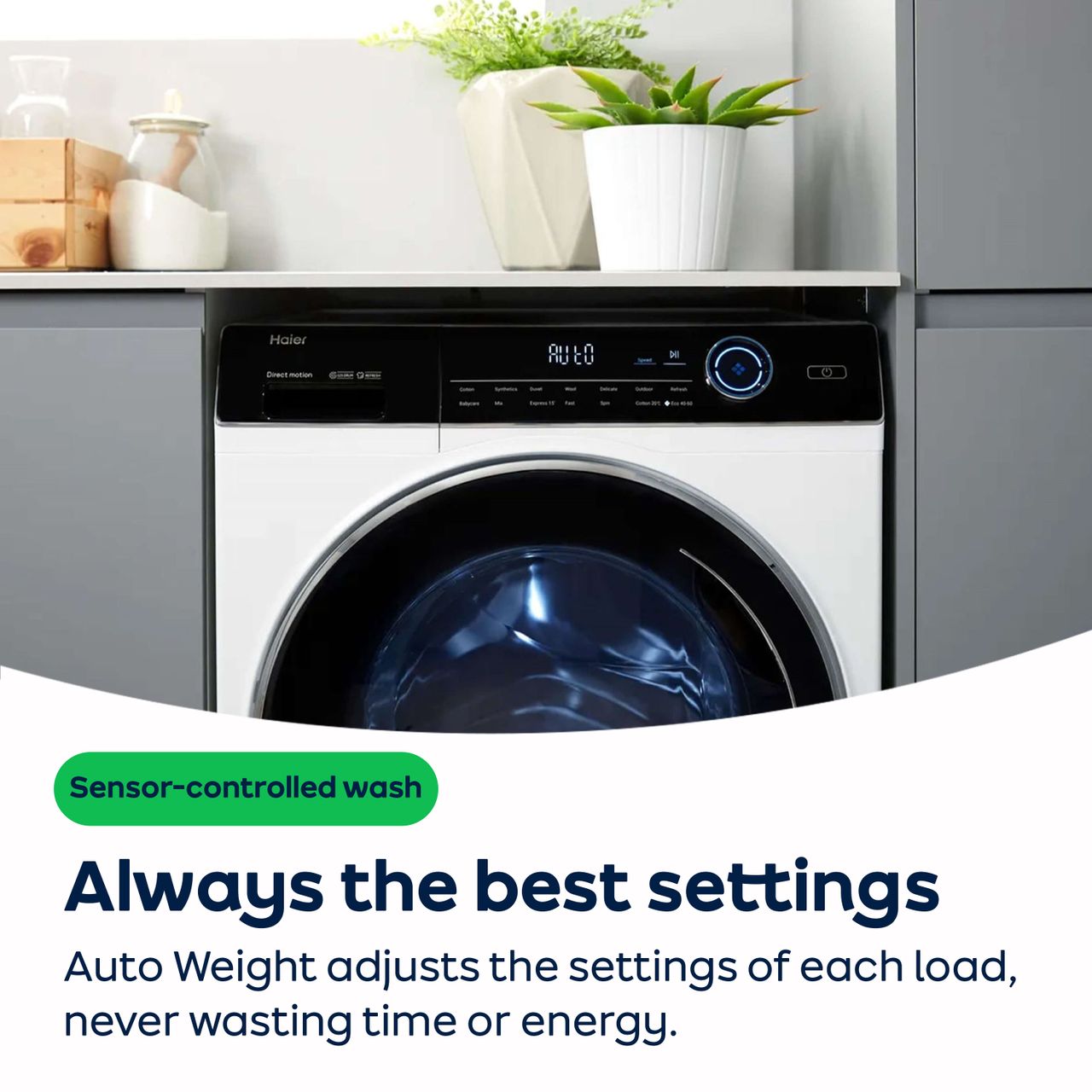 haier hw100 b1439n 10kg washing machine review