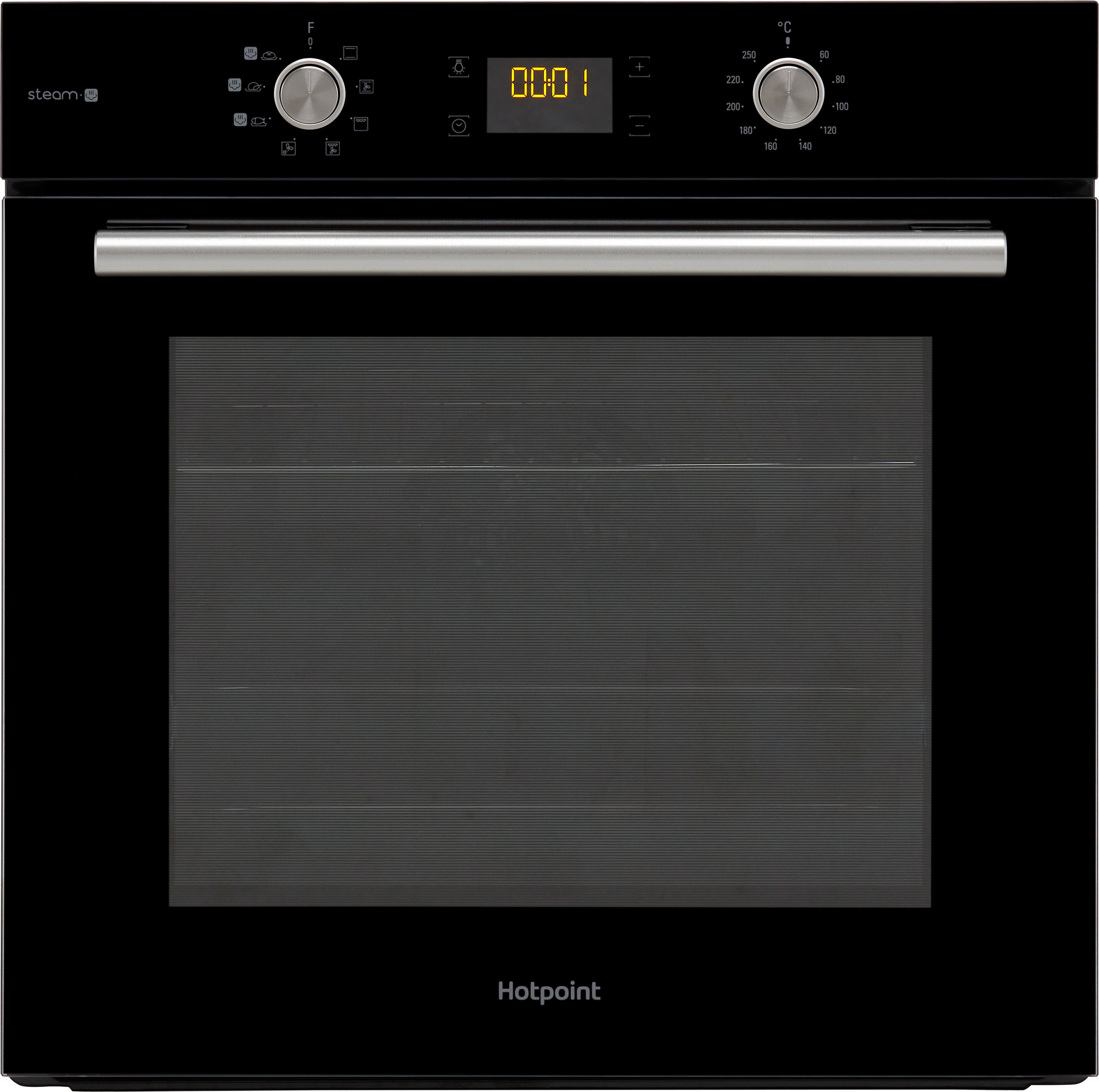 Hotpoint Class 4 FA4S541JBLGH Built In Electric Single Oven - Black - A Rated, Black