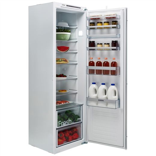 Siemens IQ-300 KI81RVSF0G Integrated Upright Fridge - Sliding Door Fixing Kit - White - F Rated
