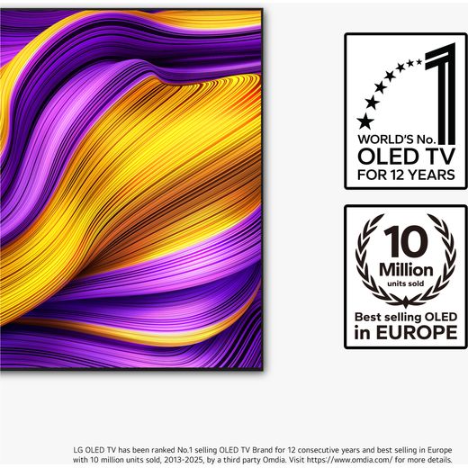 LG G54LW 83" 4K Ultra HD OLED Smart TV - Annotation - World's No1 OLED TV brand