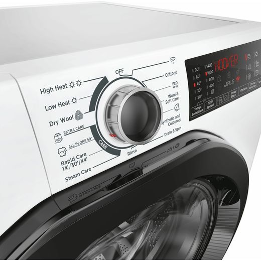 Hoover 9Kg / 6Kg Washer Dryer - White - Control panel