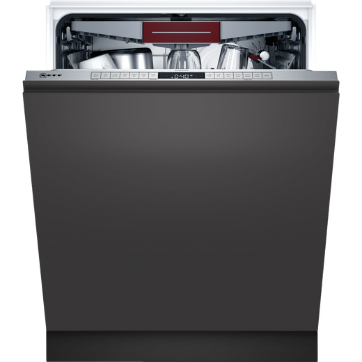 NEFF N50 S155HCX27G Built In Standard Dishwasher - Stainless Steel