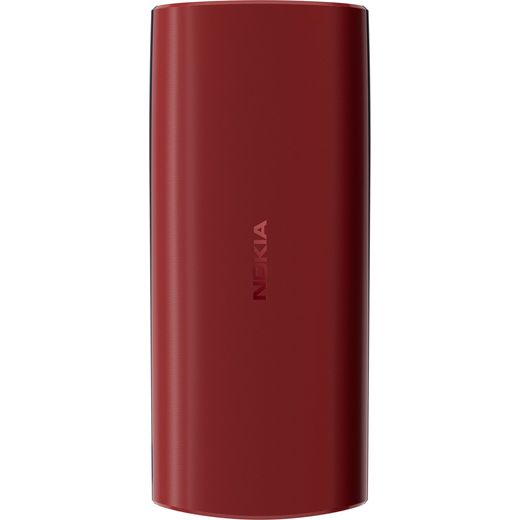 Nokia 105 Mobile Phone in Red Terracotta  - Back shot
