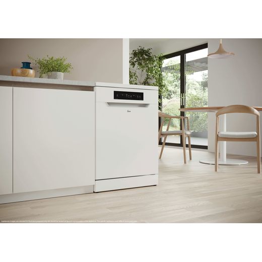 Hoover H-DISH 300 Standard Dishwasher - White - Dishwasher in kitchen shot