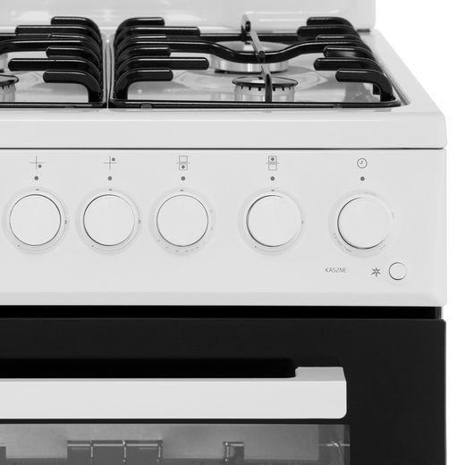 Beko KA52NEW 50cm Gas Cooker with Full Width Gas Grill - White