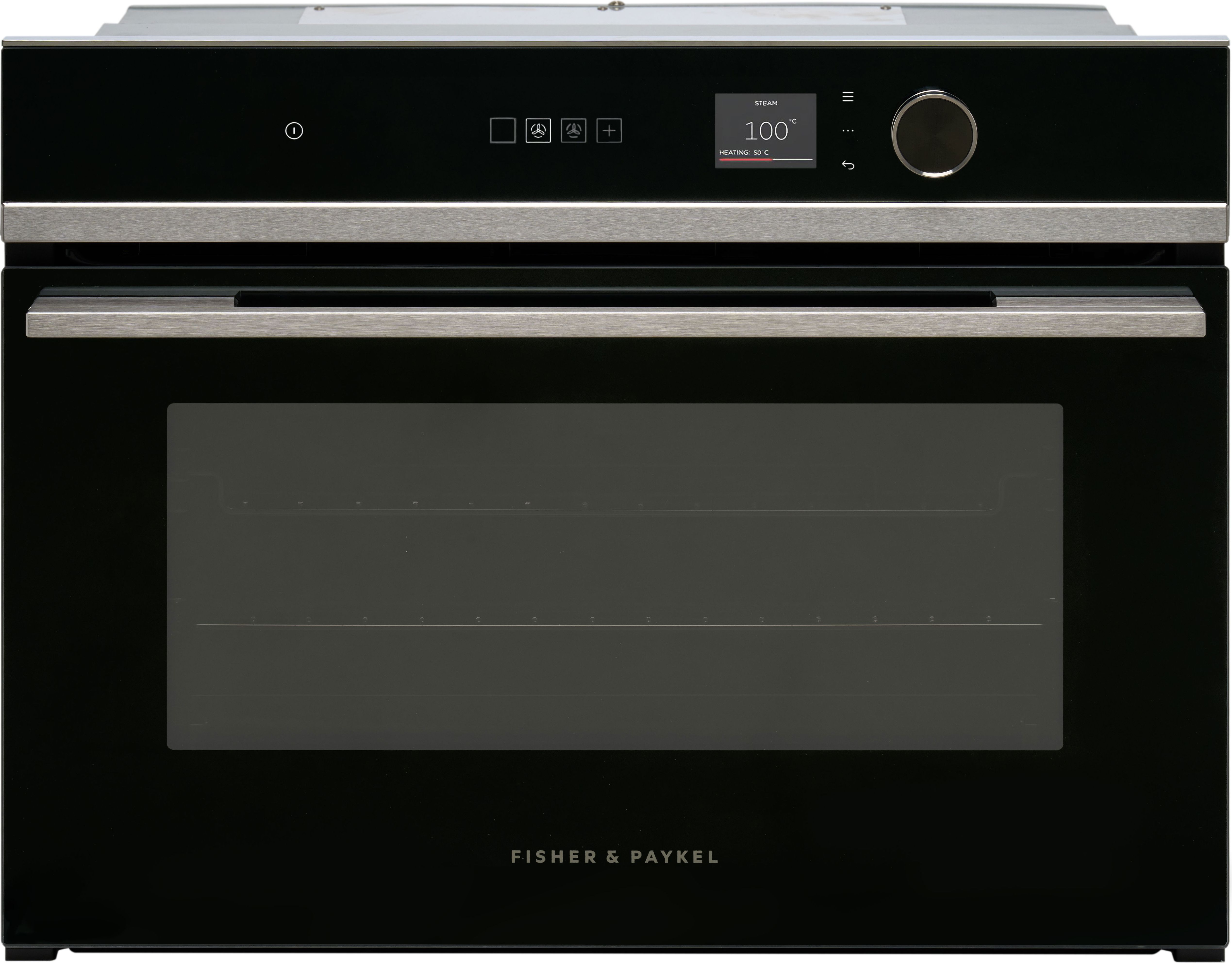 Fisher & Paykel 60cm Combination Steam Oven - Black - OS60NDLX1
