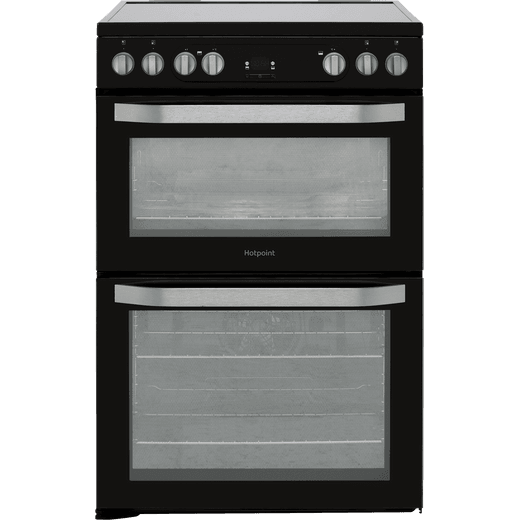 Hotpoint HDM67V9HCB/U Electric Cooker with Ceramic Hob - Black - A/A Rated