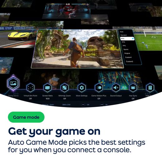 Samsung U8000F 55" 4K Ultra HD Smart TV - AO Annotation - Auto-Game-Mode