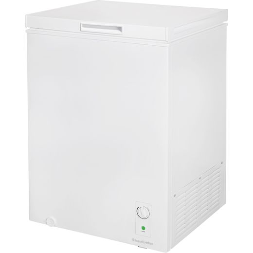 Russell Hobbs Chest Freezer - White - Left perspective