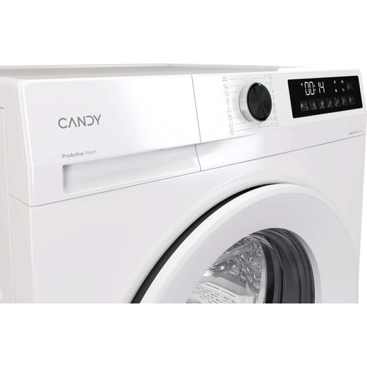 Candy Quick Pro GD 298-80 9kg Washing Machine with 1400 rpm - White - Close up shot