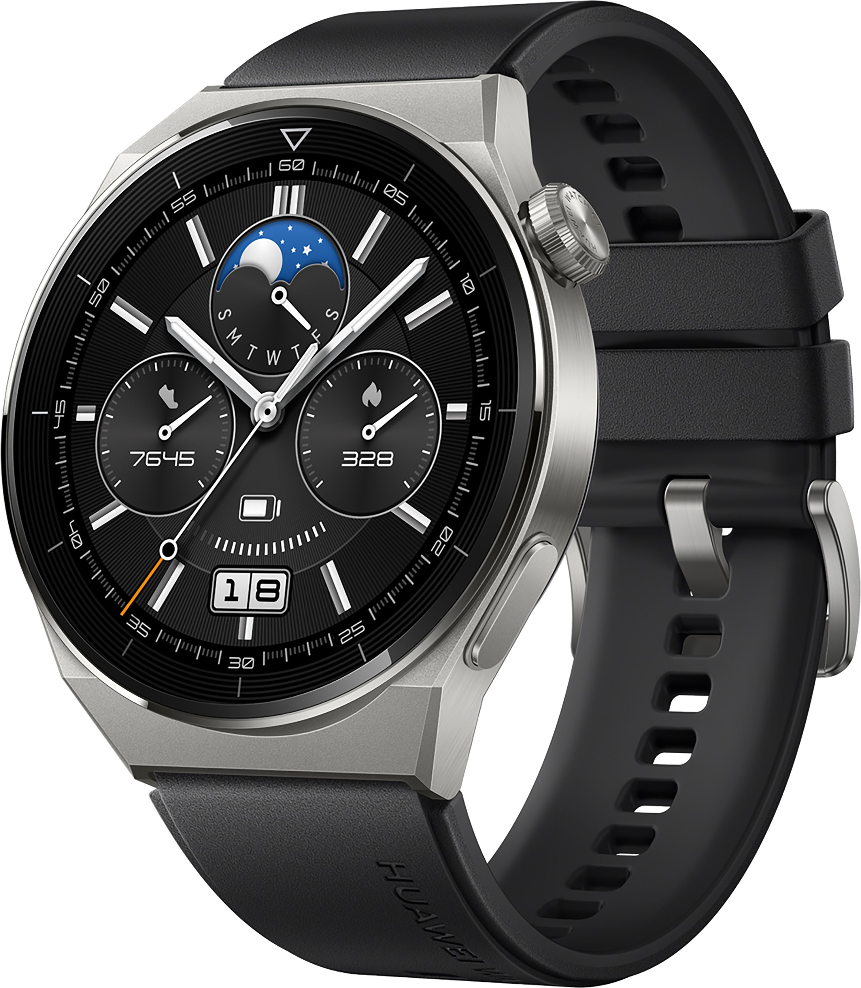 HUAWEI GT 3 Pro Smart Watch - Black, Black