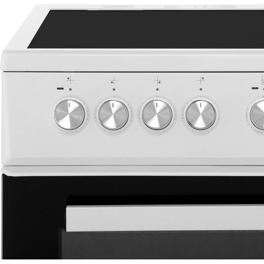 Beko KDVC563AW 50cm Electric Cooker with Ceramic Hob - White