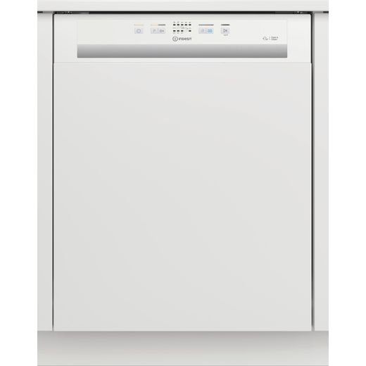 Indesit DBE2B19UK Built In Standard Dishwasher - White