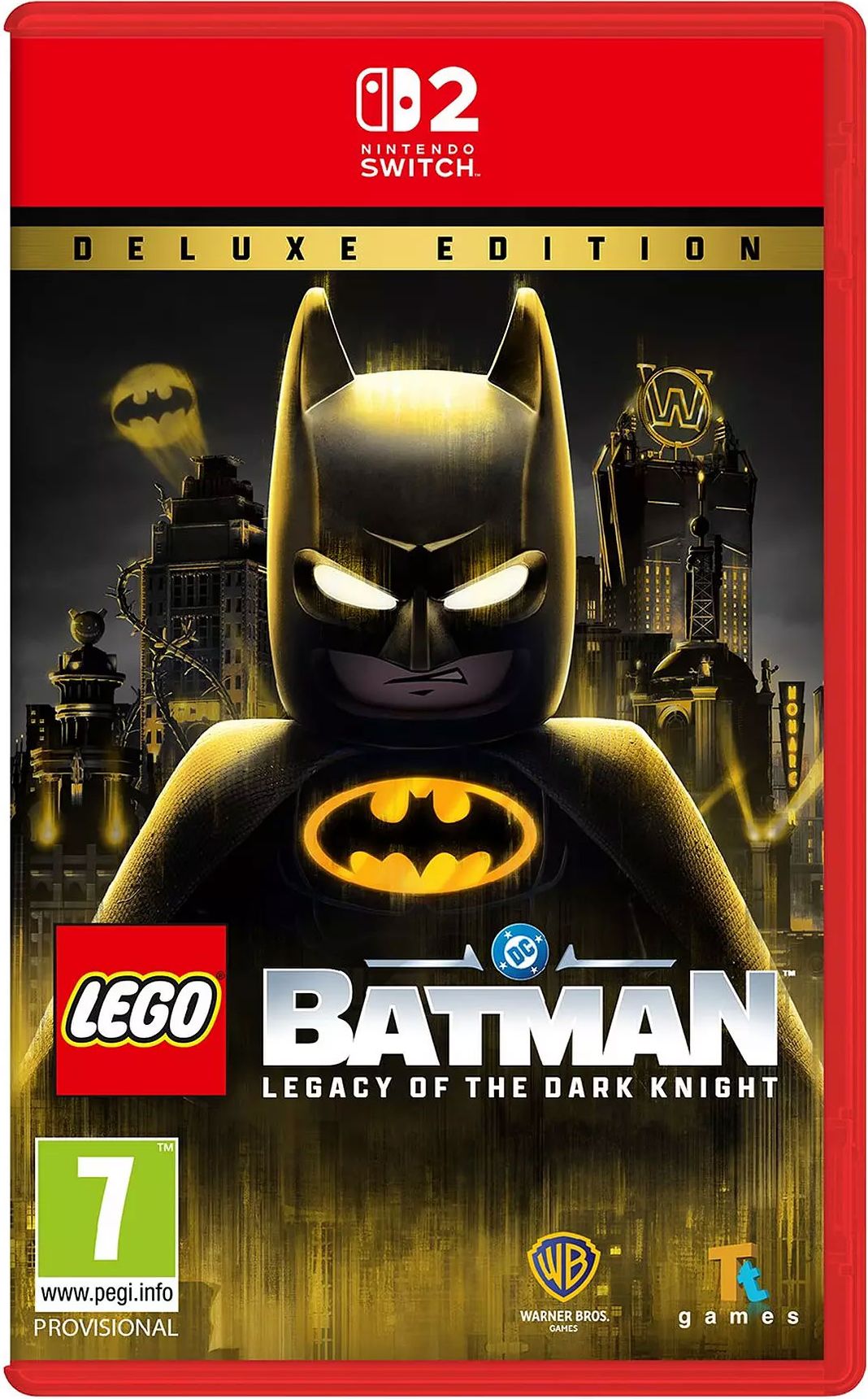 Image of Lego Batman: Legacy Of The Dark Knight Deluxe Edition for Nintendo Switch 2, White