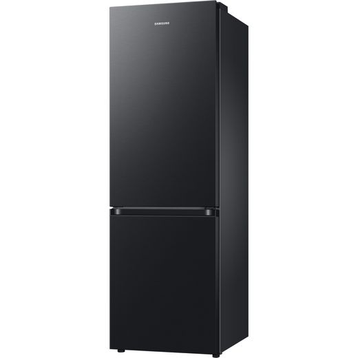 Samsung Frost Free Fridge Freezer - Black - Left perspective shot