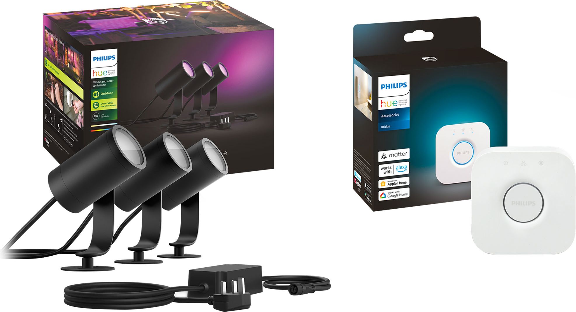 Kit Philips Hue con 3 lampadine, Bridge e Telecomando a un prezzo WOW