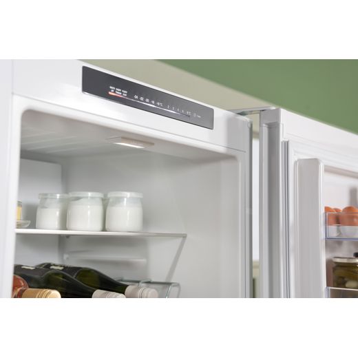 Bosch Series 4 60/40 Frost Free Fridge Freezer - White - Control panel shot