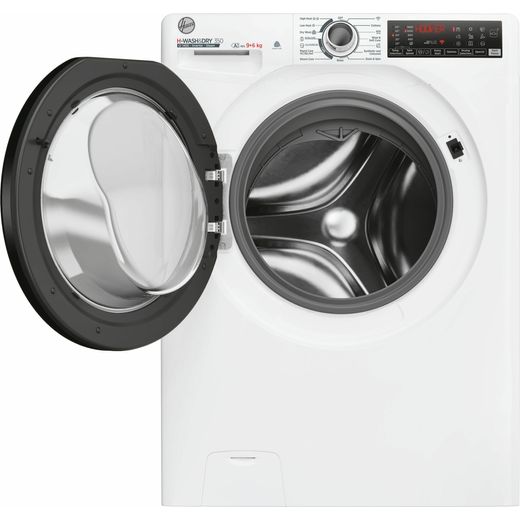 Hoover 9Kg / 6Kg Washer Dryer - White - Door open