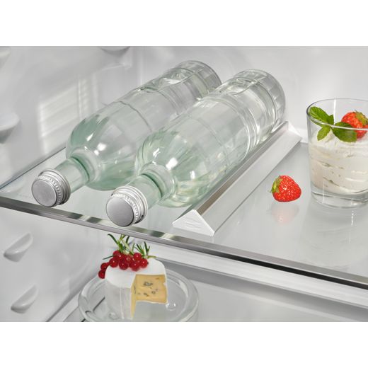 AEG 8000 Series Frost Free Fridge Freezer - White - Drinks holder shot